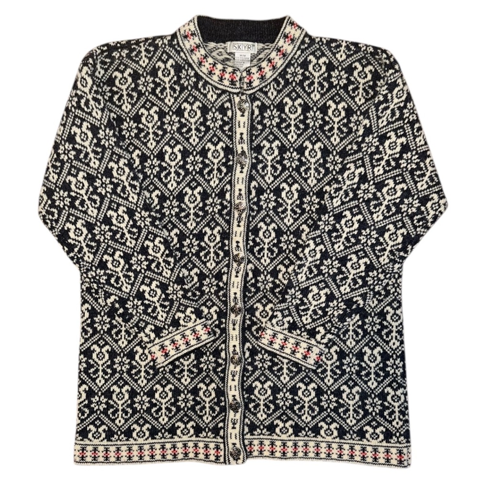 Vintage SKYR Wool Knit Cardigan